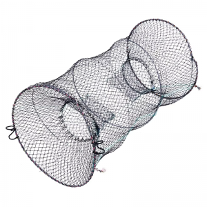 Foldable Fish Net Trap Blackfish Crab Lobster Trap Net 6 Strands