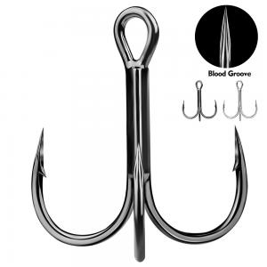 High Carbon Steel Threeble Hooks Fishing Hook 
