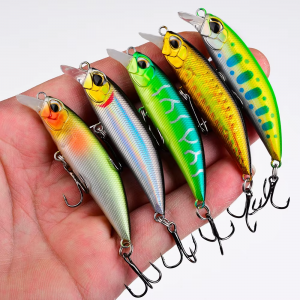 Sinking Minnow 5cm 7cm Plastic Fishing Lure